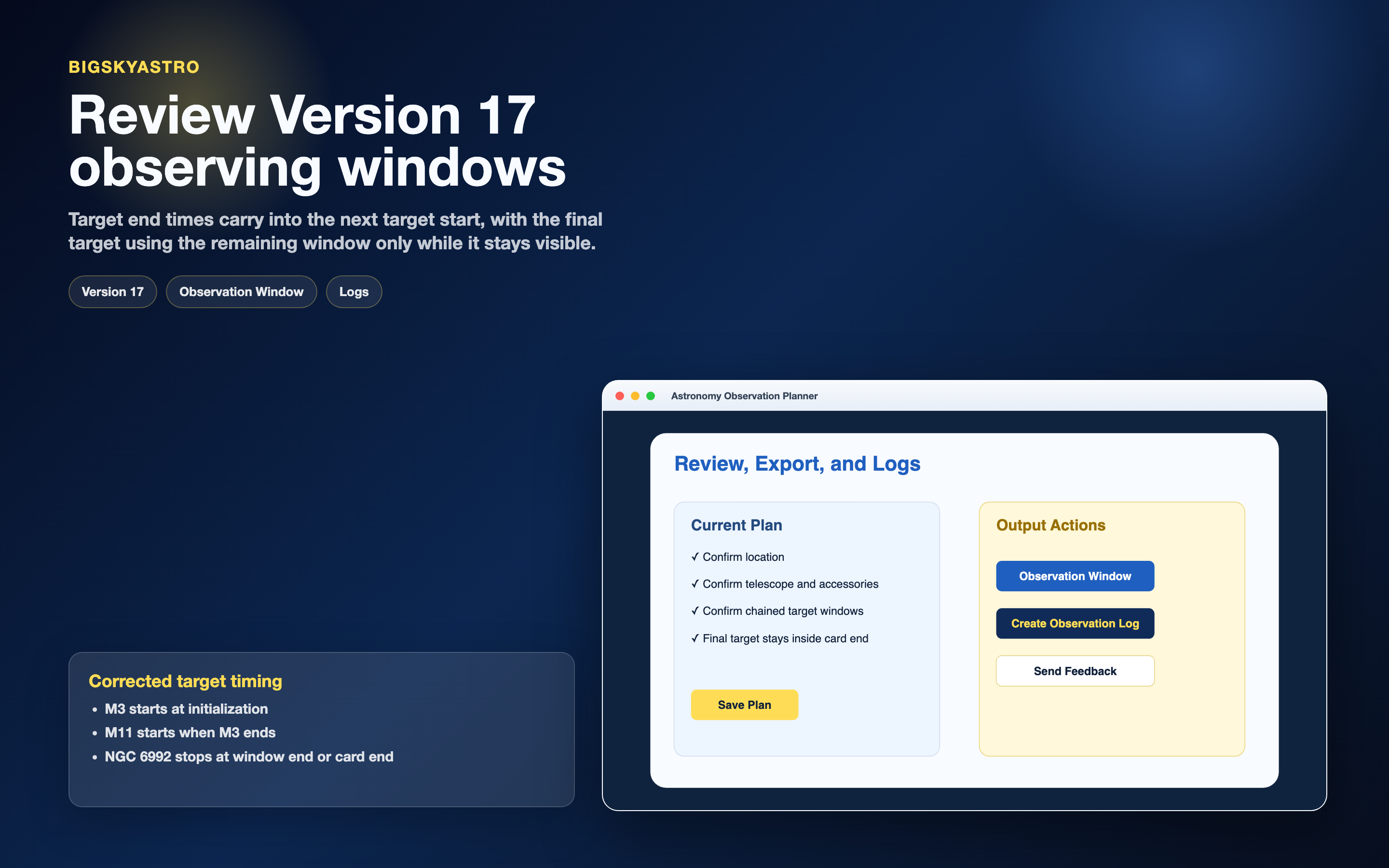 macOS review export screen